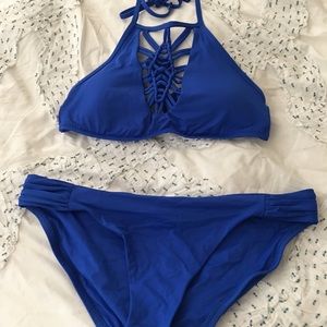 Becca by Becca Virtue high neck bikini set